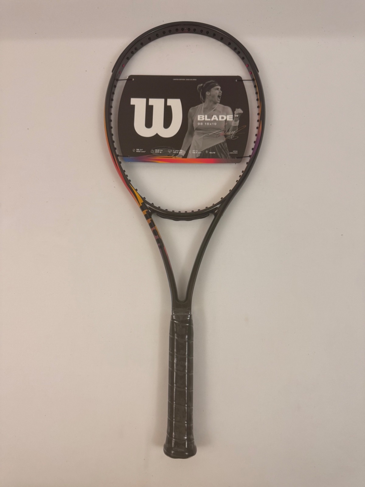 NEW Wilson Blade V9 16x19 Fighter Aryna Sabalenka Limited