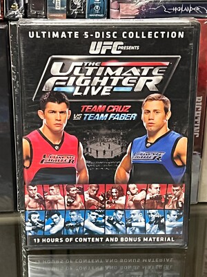 The Ultimate Fighter Live - Team Cruz vs. Team Faber (DVD) 5-Disc Set! NEW