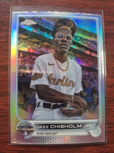 2022 Topps Chrome Update Jazz Chisholm Jr All-star Game
