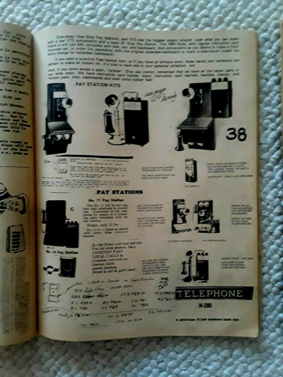 Lot of 2  Phoneco Inc. Galesville, Wisconsin Old Telephone Price Guide Catalogs