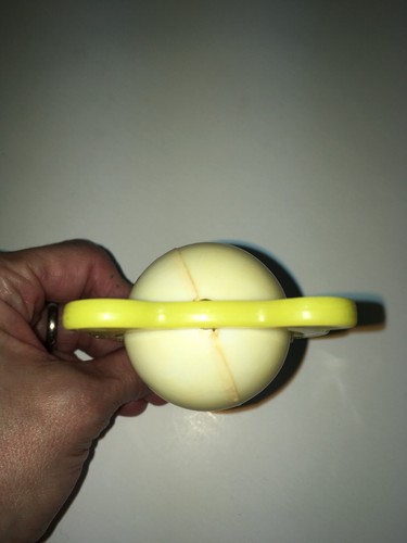 Vintage Coleco Cabbage Patch Kids Yellow Toy Bear-Shaped Rattle Accessory