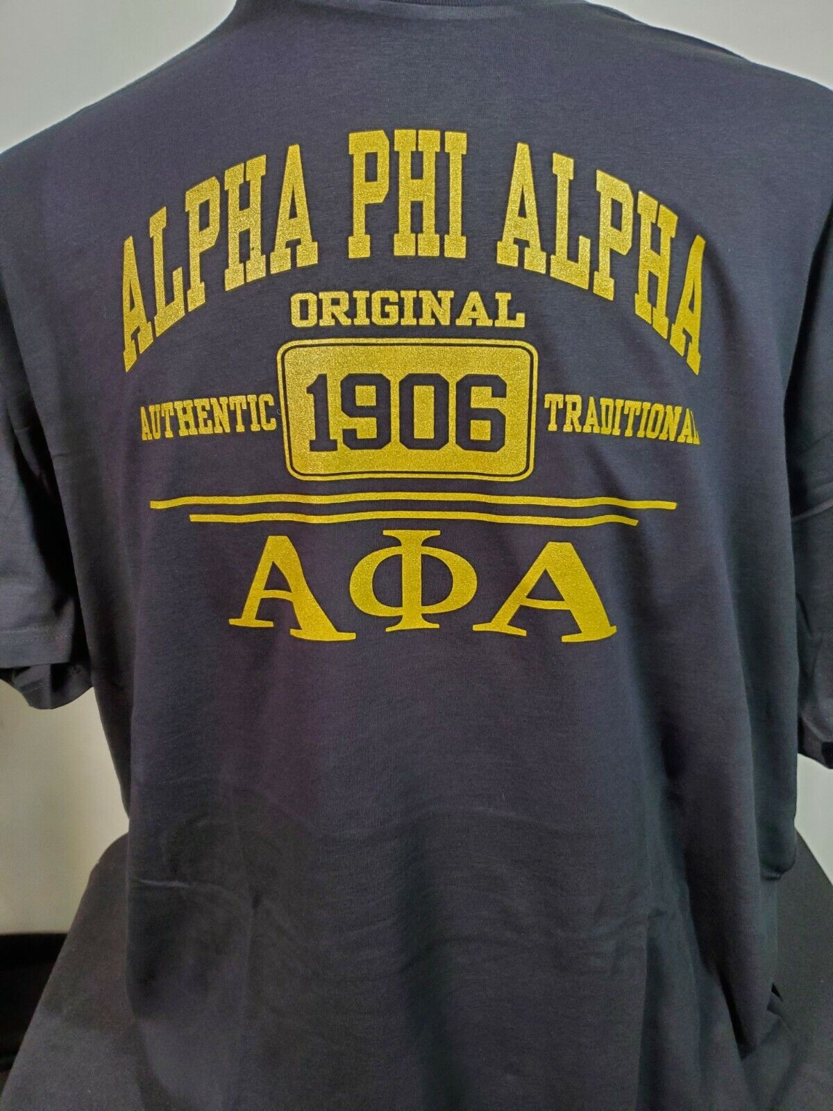 Alpha Phi Alpha Fraternity T-SHIRT Black Alpha Phi Alpha 1906...