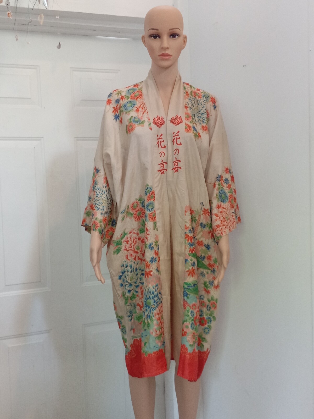 ジャケット・アウター 1920s Pongee Silk Robe 1920s Parfaire Pongee Silk Robe – Public Dove