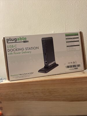 New Plugable UD-CA1A USB-C Docking Charging Station with Power Delivery