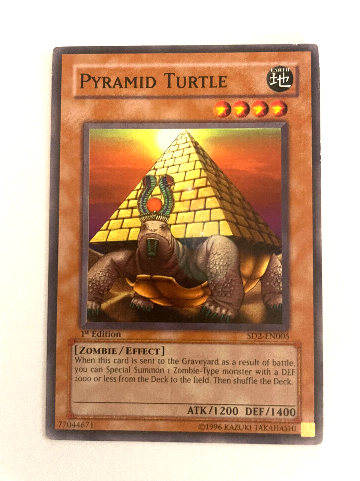 Pyramid Turtle - SDZW-EN007 - Common - 1st Edition - NM - YuGiOh