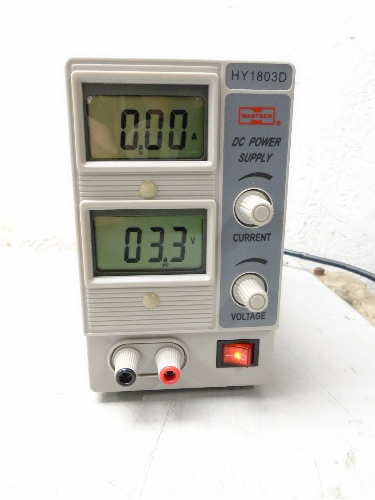 Mastech HY1803D Variable DC Power Supply Output 0-18 VDC 0