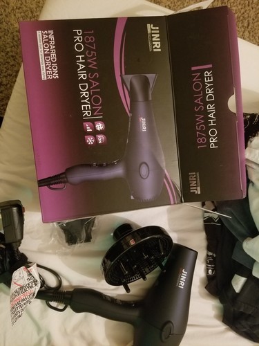 Hair Dryer,Blow Dryer,JINRI 1875W for Professional Salon, Ne