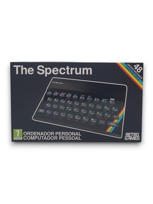 The Spectrum Retro Games Consola Retro Negra