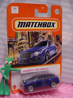 2021 Matchbox '18 BENTLEY BENTAYGA  #9/100 dark blue   Metal