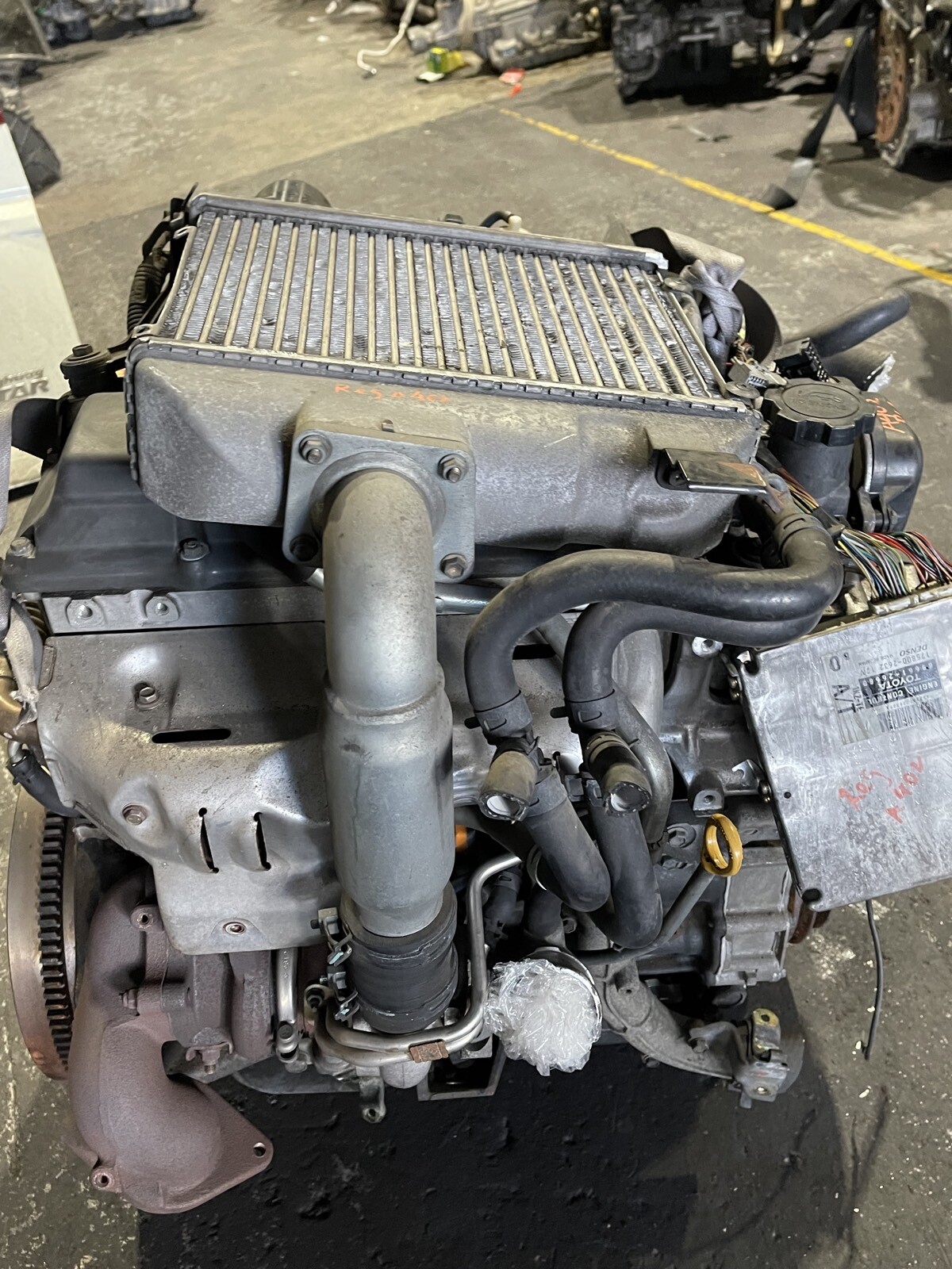 KCH40 TOYOTA REGIUS DIESEL AUTO 1KAZ TURBO ENGINE - thumbnail 7