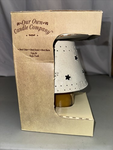 Hot Apple Pie Scented Candle in Mason Jar Our Own Candle Company With Shade 100