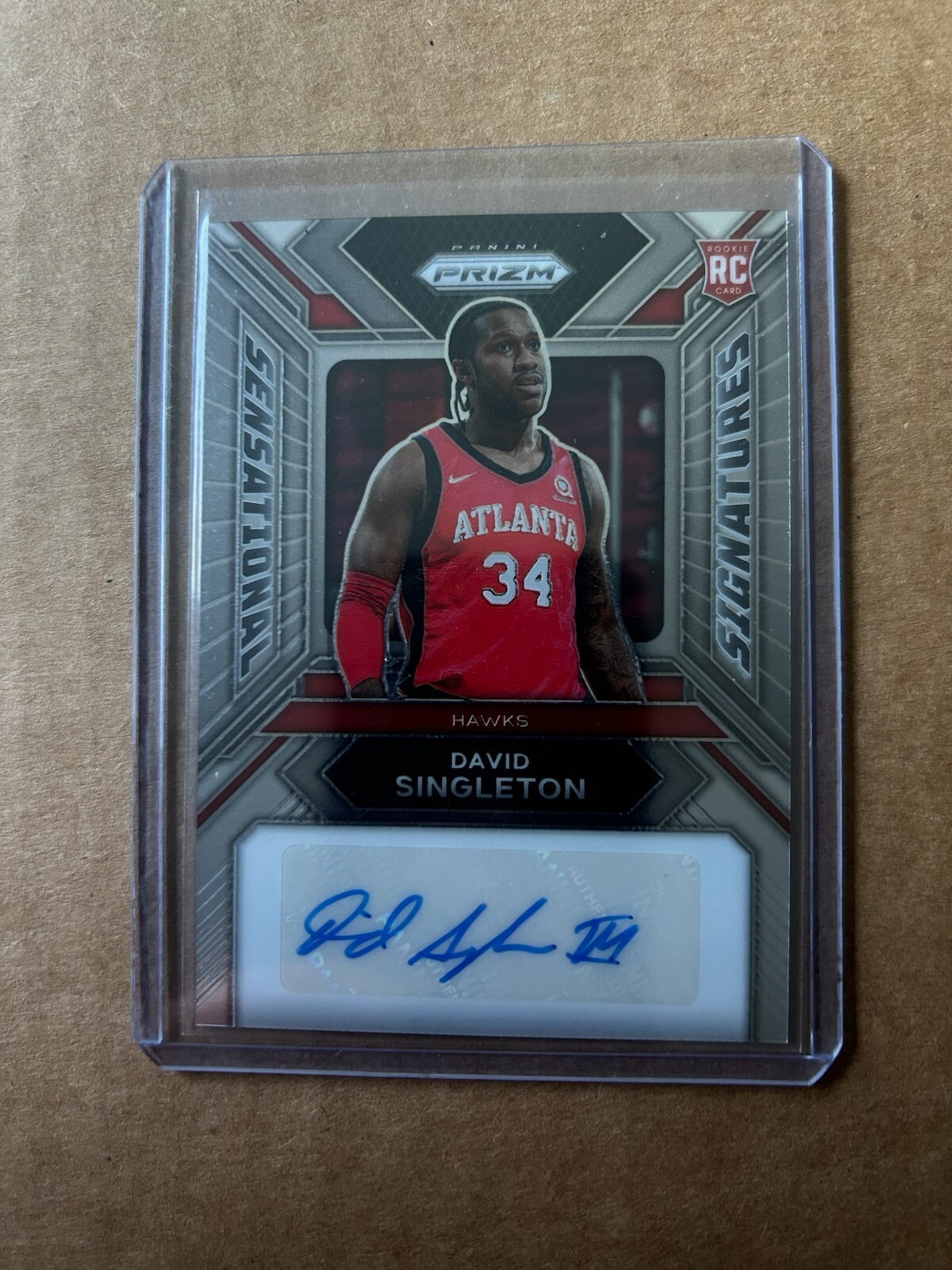 2023-24 Panini Prizm David Singleton Sensational Signatures