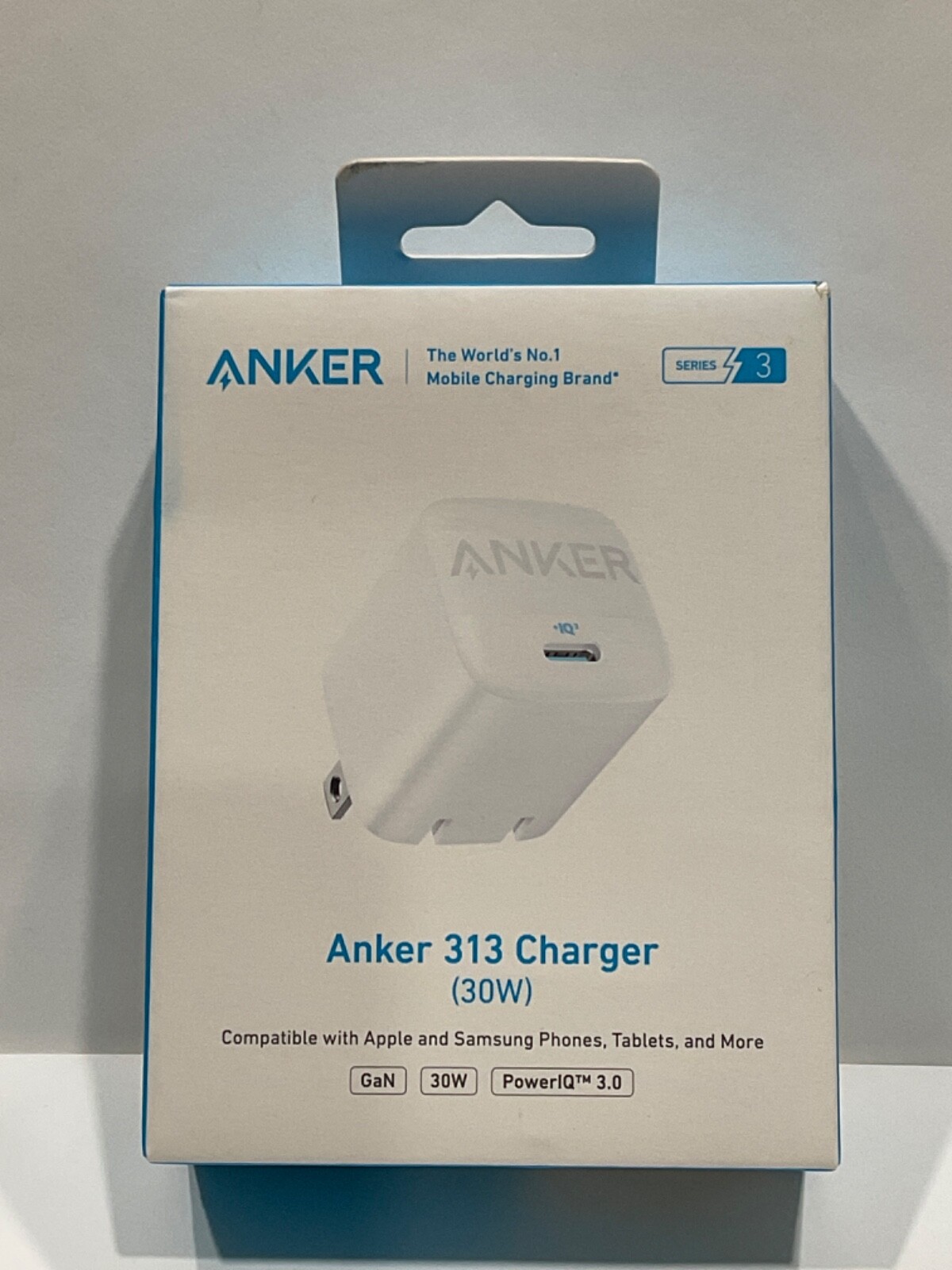 gura Anker Anker 313 Charger 30W Series USB C Fast Charging GaN Tech