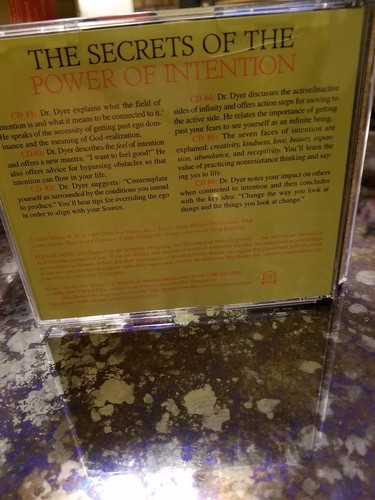 THE SECRETS OF THE POWER OF INTENTION By Wayne Dyer Audio CD