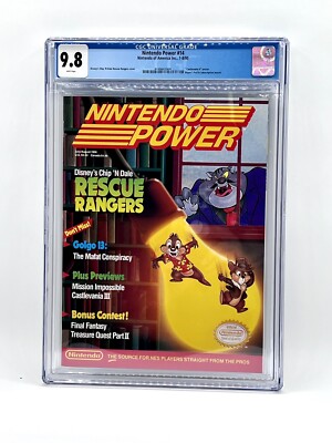 Nintendo Power Magazine #14 CGC 9.8 Rescue Rangers
