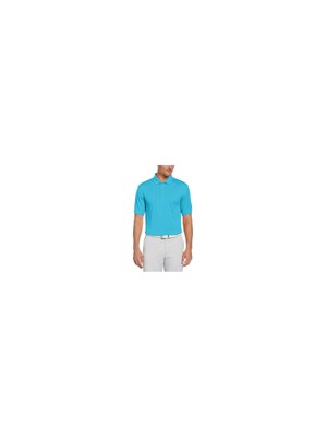 

HYBRID APPAREL Mens Golf Бирюзовое влагоотводящее поло с коротким рукавом, Turquoise, PVKMA011MM