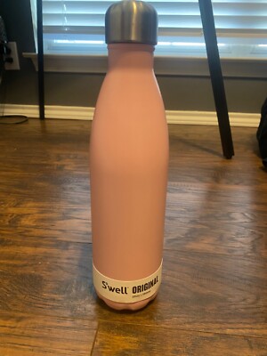 S'WELL - ORIGINAL 25oz STAINLESS STEEL SCREW TOP BOTTLE - PEONY PINK - BRAND NEW