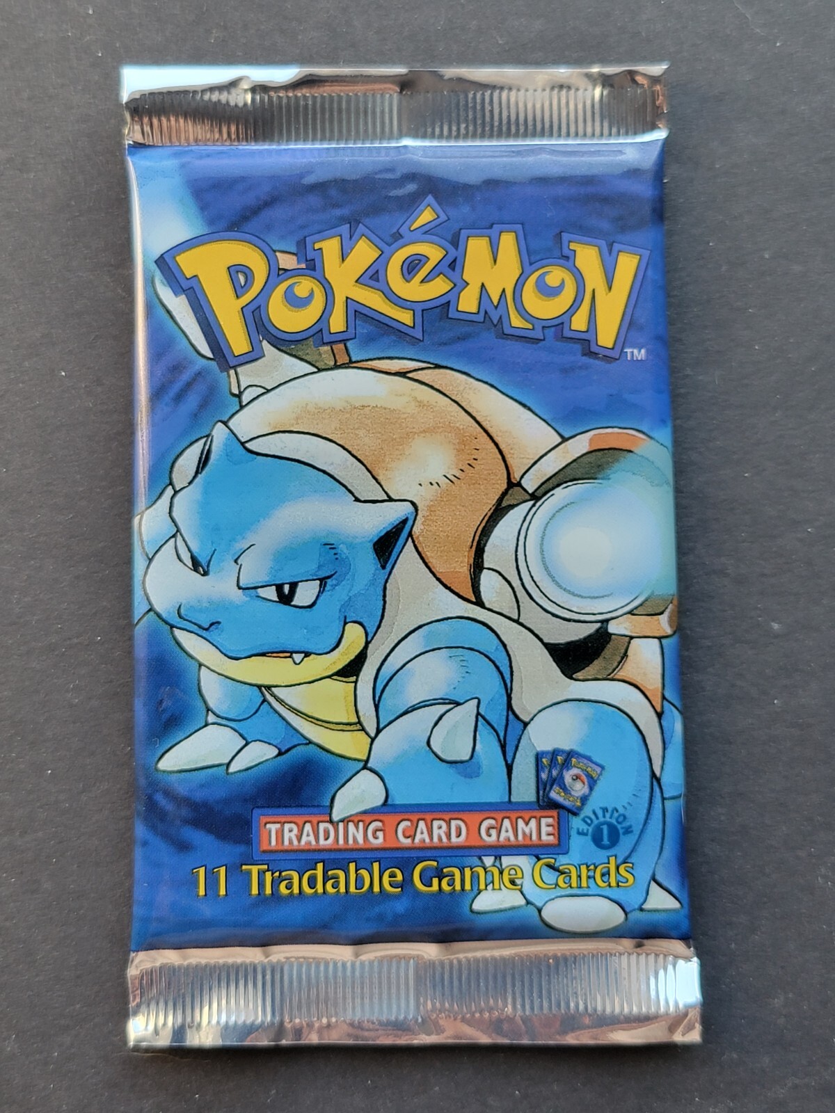Pokemon 1ST EDITION BASE SET BOOSTER PACK - 20.7g - FACTORY