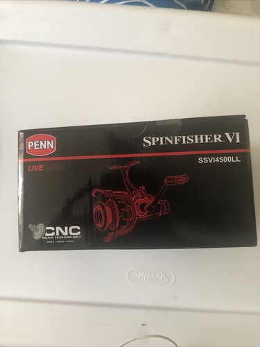 Penn SsvI4500LL Reel Size Saltwater Spinning Fishin Opened Box