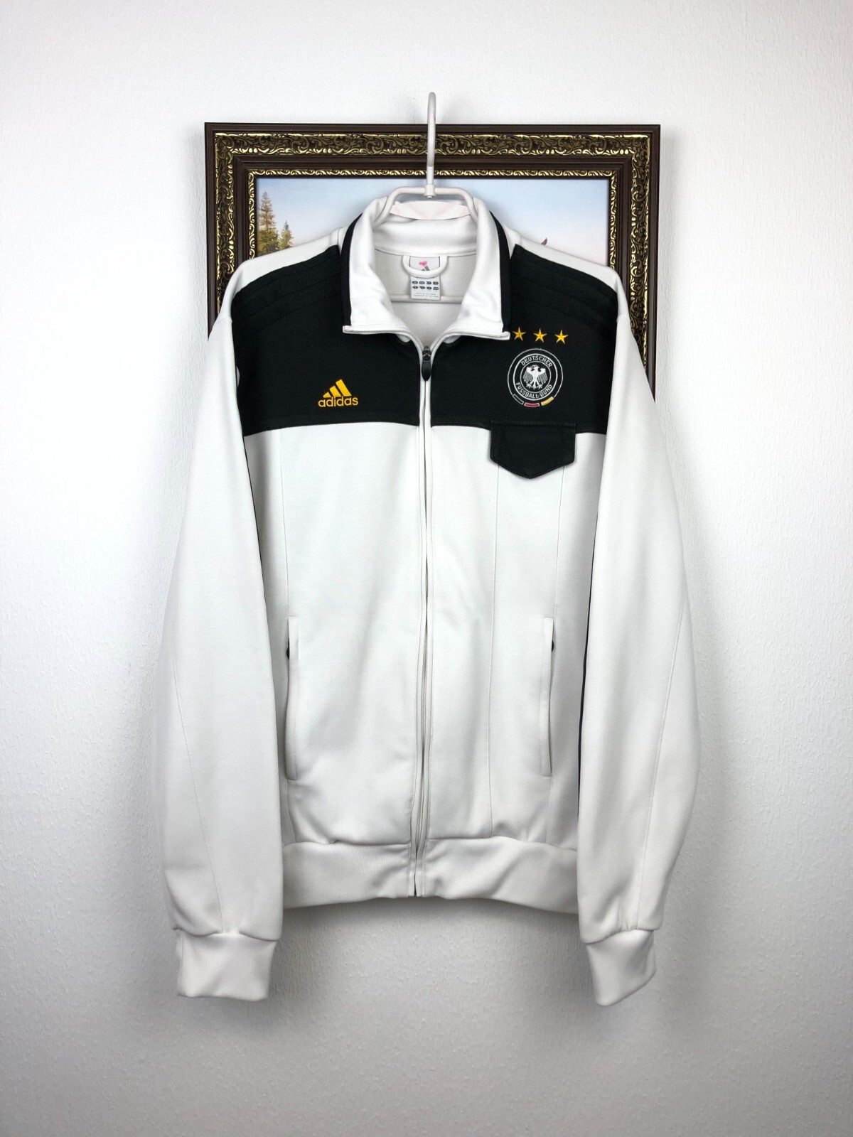 ジャケット・アウター 90s Vintage Adidas Germany Soccer Jacket Vintage 90s Adidas Germany Track Top Jacket Athletic