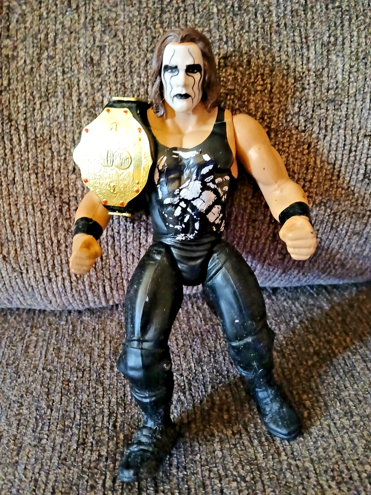 AEW フィギュア　スティング　限定　Sting WWE WCW 新品未開封 AEW Sting FIGURE Chase Figure 1/3000 Autographed STINGS LAST