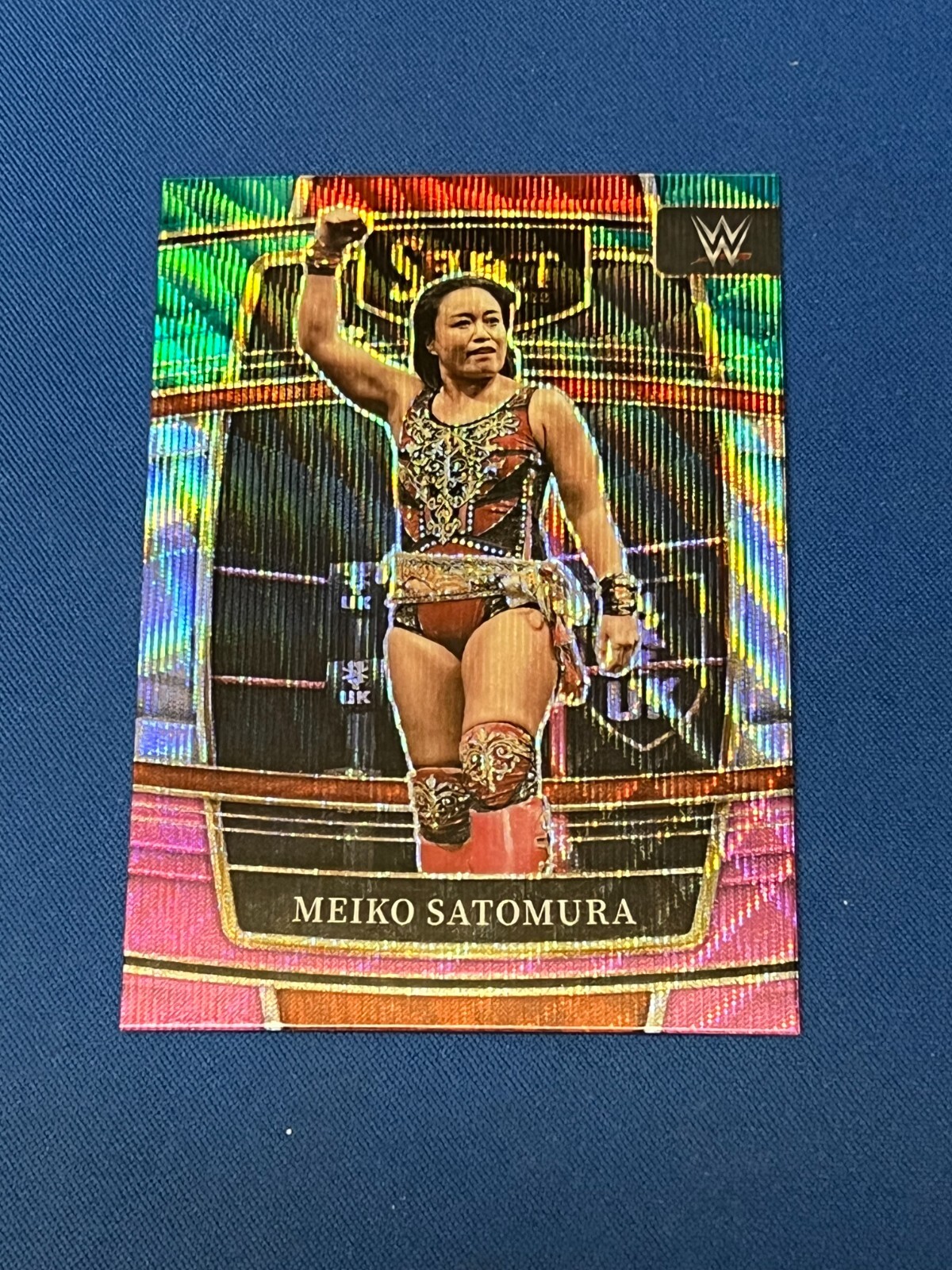 2022 Panini Select WWE Concourse Level Tri-Color Prizm