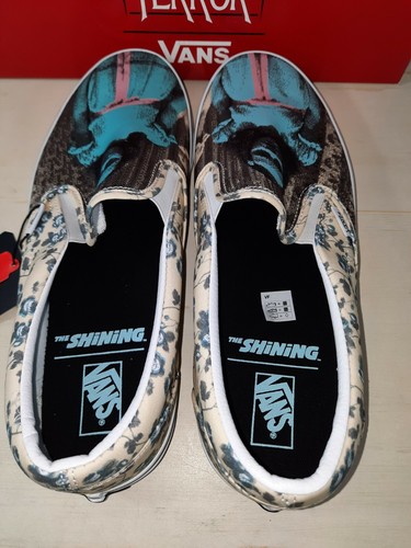 Pre-owned Vans Classic Slip-on X House Of Terror The Shining Ships Fast In Multicolor