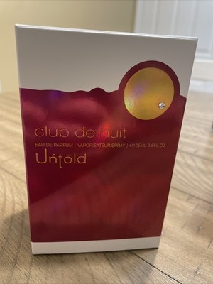 Armaf club de nuit UNTOLD 105ml/3.6oz Eau de Parfum Unisex