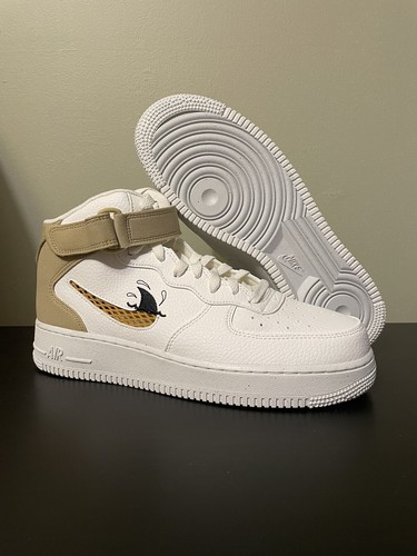 Nike Air Force 1 ホワイトSUN CLUB Nike Air Force 1 Mid '07 LV8 Men Size 9.5 Next Nature Sun