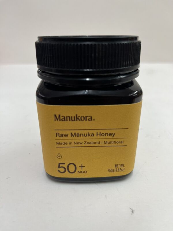 Authentic Manukora Raw Manuka Honey Mgo 50+ Certified Gluten Free Non Gmo Pure