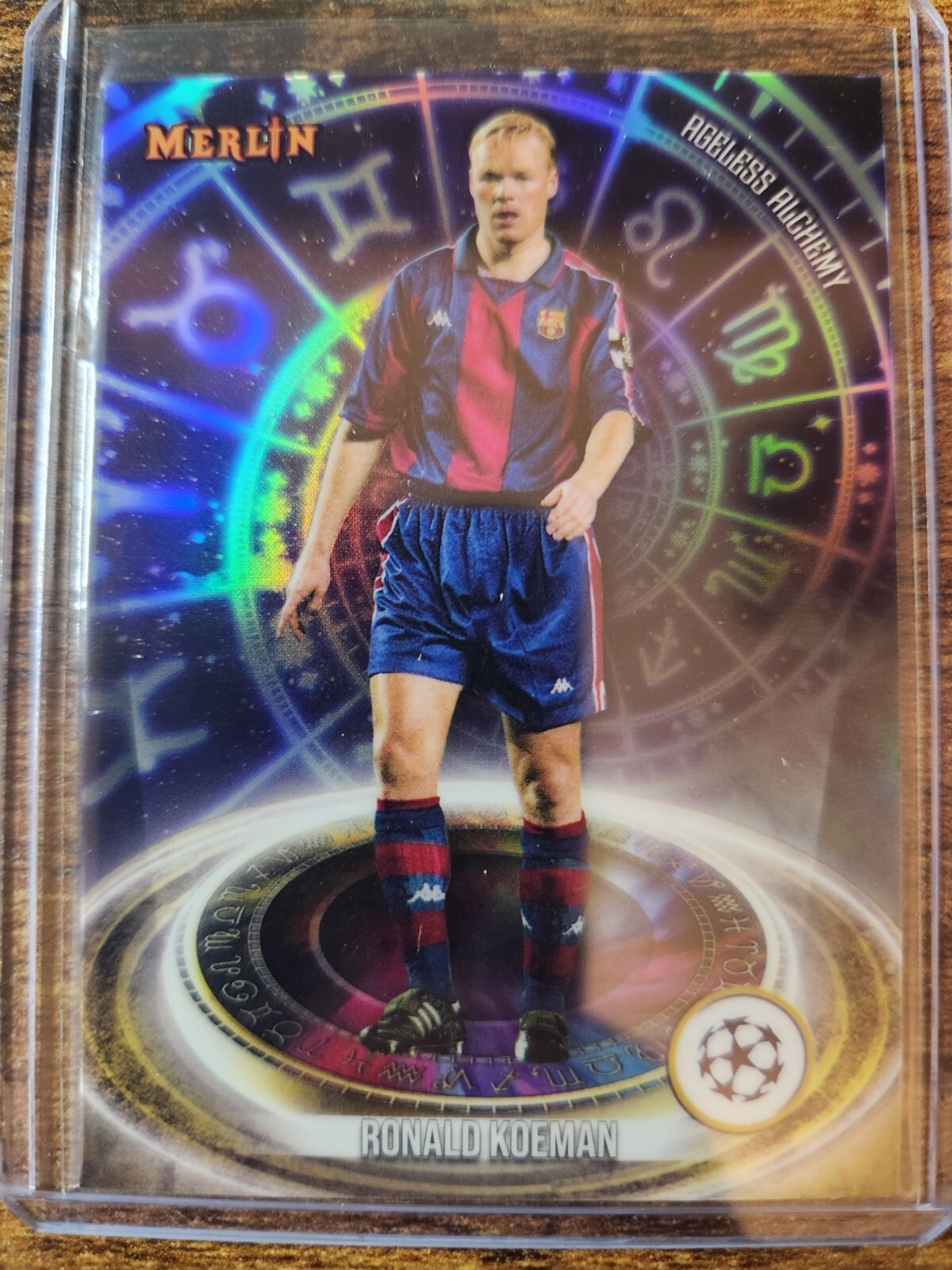 2023-24 Topps Merlin UEFA Ronald Koeman Ageless Alchemy