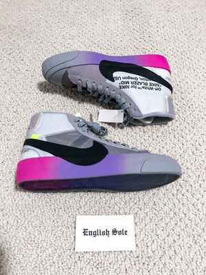 Off White Nike Blazer Mid Serena Queen Size 4 5 Ds No Box 100 Authent Ebay
