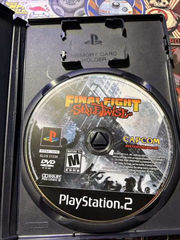 Final Fight Streetwise PS2 Playstation 2 Disc Only Tested And Works