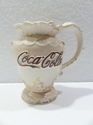 1998 Coca-Cola Cracker Barrel Pitcher from the Victorian Series  5 1/2'' tall