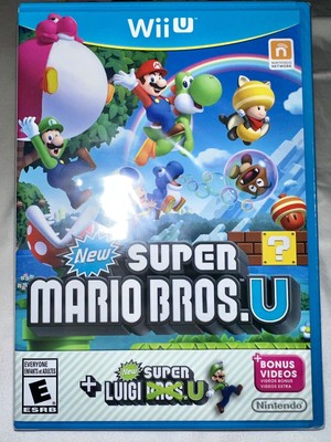 WII U Super Mario Bros. U with New Super Luigi U. (BRAND NEW/UNOPENED/SEALED)