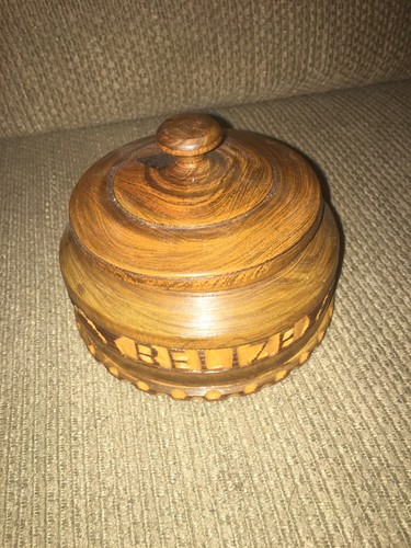 #21) Belize Wooden Carved Bowl