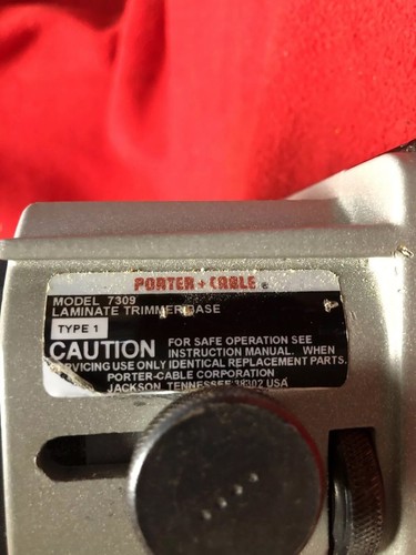Porter Cable 7301 HD Power Head 7309 Laminate Trimmer Base