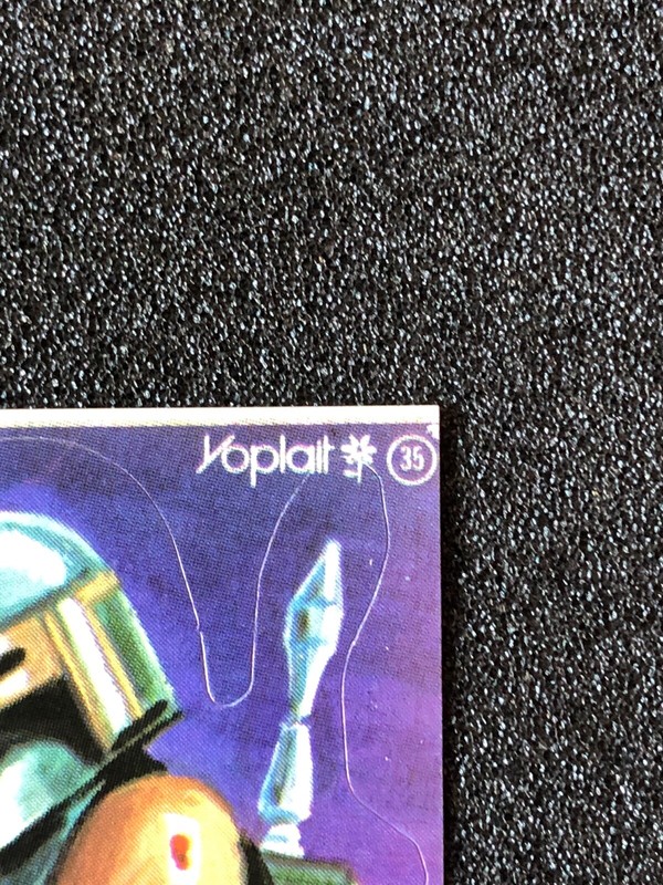 Boba Fett 1980 Yoplait #35 Card Star Wars Empire Strikes Back ULTRA RARE Last 1