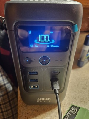 Anker SOLIX C200 DC Power Bank Station 192Wh 200W Solar Anker SOLIX C200 DC Power Bank Station 192Wh 200W Solar