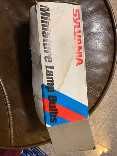 Box of 9 Sylvania 1195 Westinghouse W1195 Miniature Lamps Light Bulbs 367730