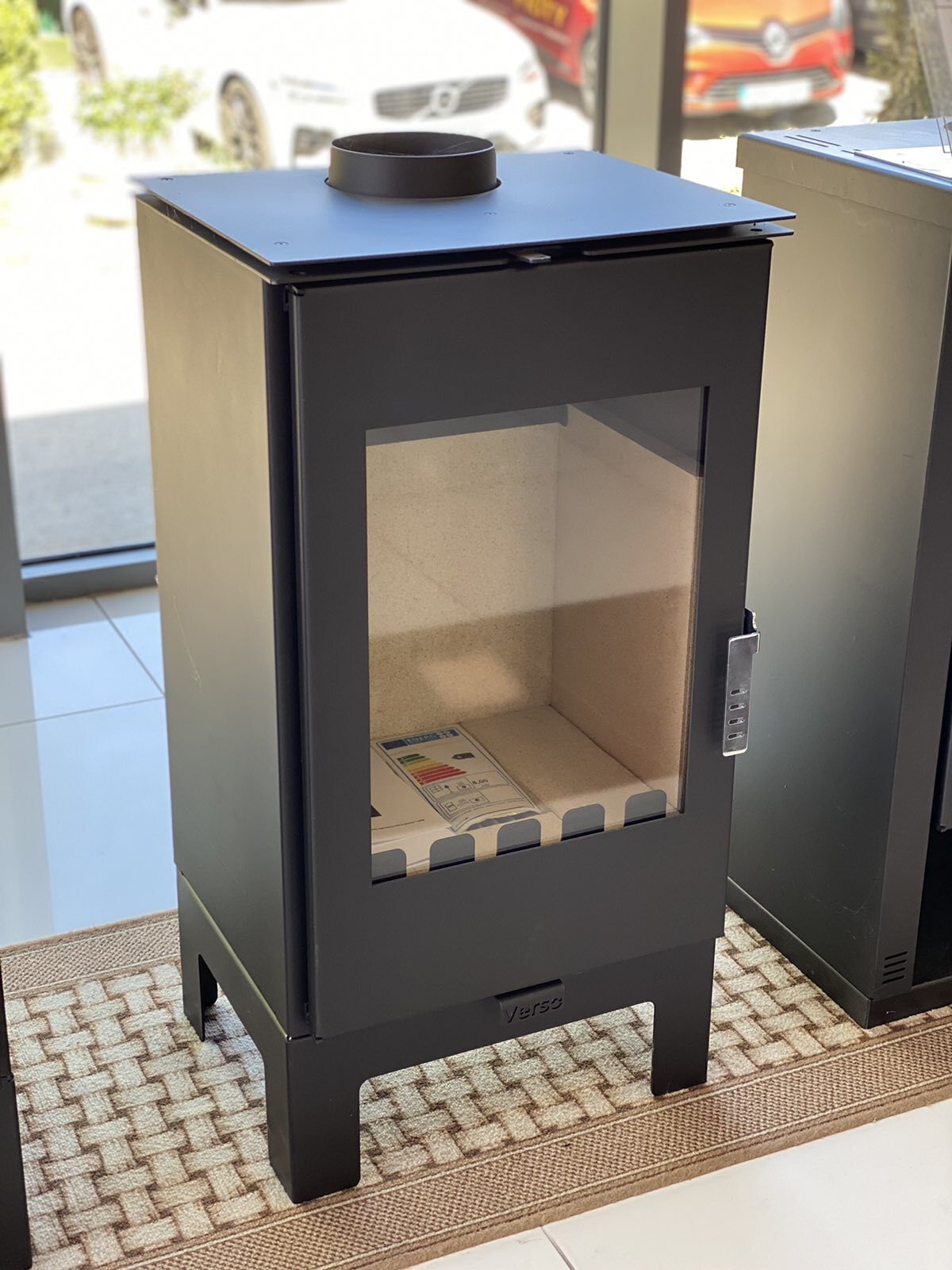 Stufa a legna Verso Ina L 7,5 kW | Alta efficienza | Classe A camino