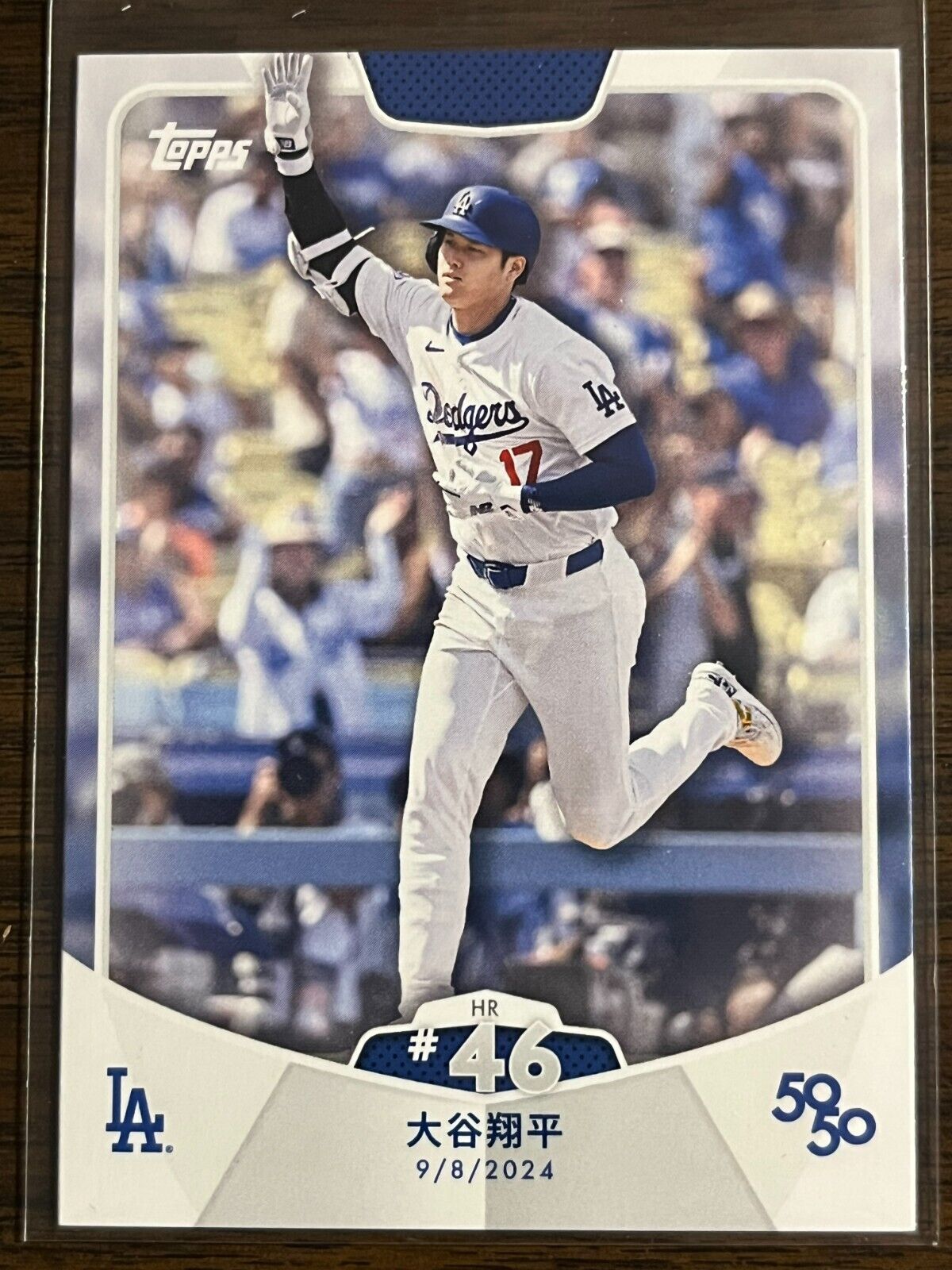 2024 Topps 50/50 #92 Shohei Ohtani Los Angeles Dodgers HR 2024 Topps 50/50 #92 Shohei Ohtani Los Angeles Dodgers HR