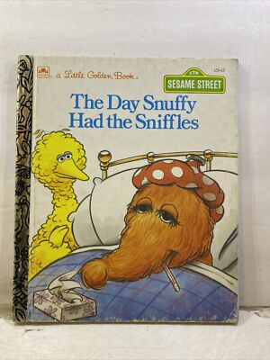 Little Golden Book : The Day Snuffy Had The Sniffles - Linda Maifair (HC, 1988)