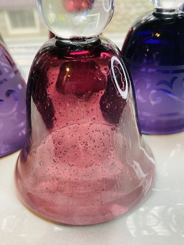 Artland Purple Water Wine Glass Renaissance Scrolls Mix Set Of 6