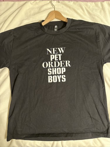 new order x pet shop boys tour Tシャツ