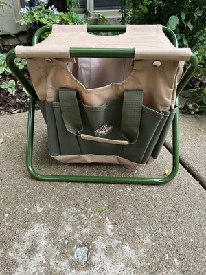 Esschert Design Garden Tool Stool, Canvas