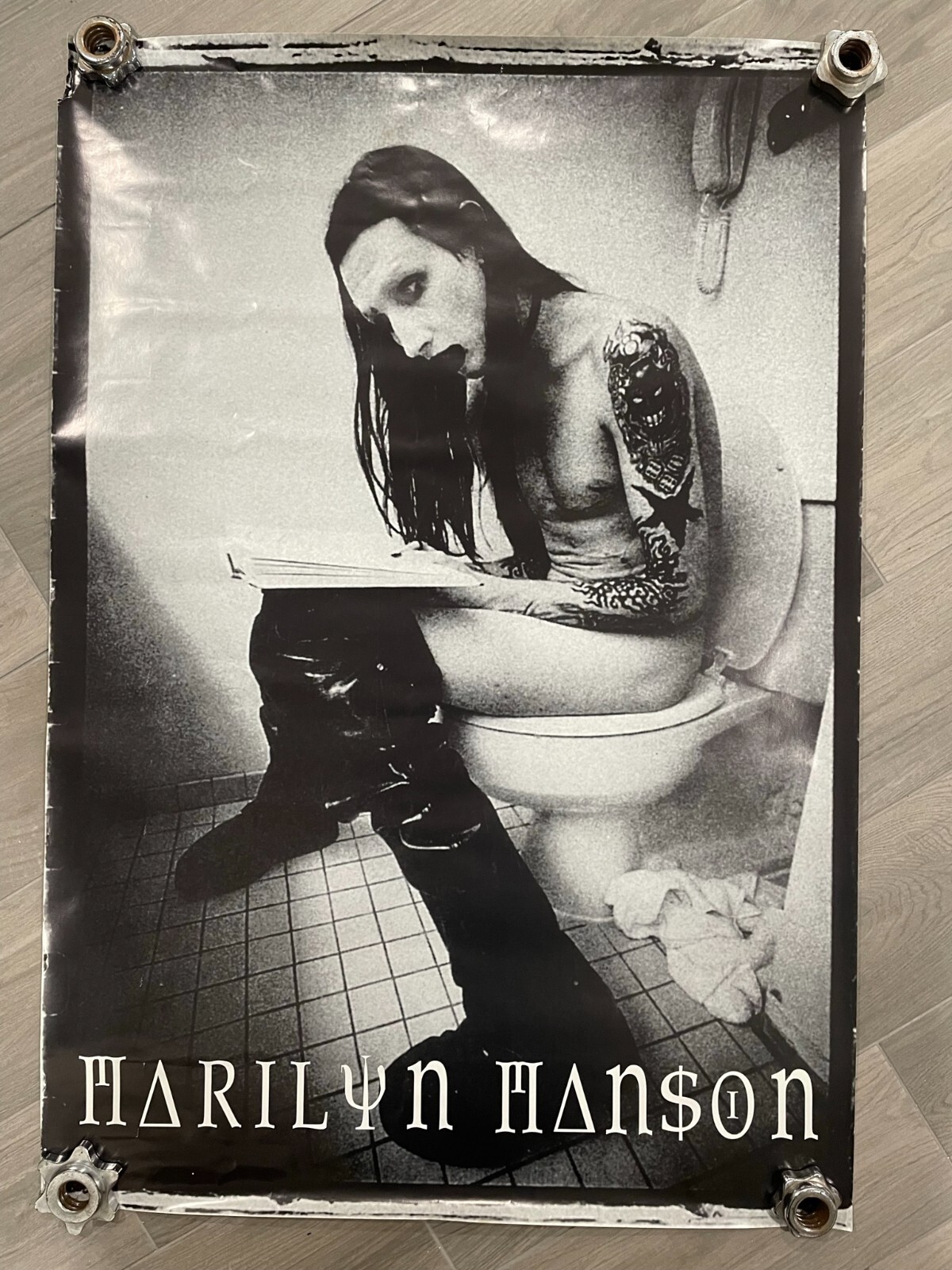 Marilyn Manson POSTER Antichrist Superstar era 1996 | eBay
