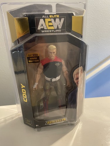 ABCDラストワン　セット Cody Rhodes AEW Unrivaled Series 1 CHASE RARE 1 of 500