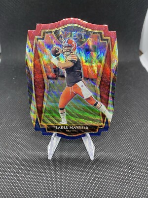 2020 Panini Select Red White and Blue Baker Mayfield Cleveland Browns #123 Red