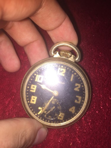 Rare Waltham Railroad Pocket Watch 16-A 21 Jewels 1950’s